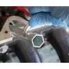 Long Reach Double End Spark Plug Box Spanner with L-Bar 16/18mm