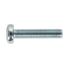 Zinc Plated Pan Head Pozi Machine Screw M5 x 25mm, DIN 7985Z - Pack of 50