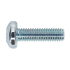 Zinc Plated Pan Head Pozi Machine Screw M6 x 20mm, DIN 7985Z - Pack of 50