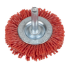 50mm Nylon Filament Circular Brush with 6mm Shaft