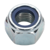 Zinc Plated Nylon Locknut M16, DIN 982 - Pack of 25