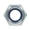 Zinc Plated Nylon Locknut M6, DIN 982 - Pack of 100
