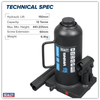 Viking Bottle Jack 12 Tonne