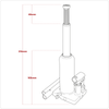 Viking Bottle Jack 2 Tonne