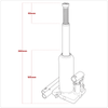Viking Bottle Jack 3 Tonne