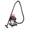 20L Vacuum Cleaner Wet & Dry Stainless Steel Drum 1200W/230V