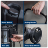 30L Vacuum Cleaner Wet & Dry Stainless Steel Drum & Detachable Leaf Blower 1200W/230V