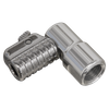 PCL 90° Angled Swivel Tyre Inflator Clip-On Connector 1/4"BSP(F)