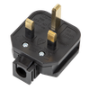 13A Heavy-Duty Plug - Black