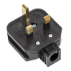 13A Heavy-Duty Plug - Black