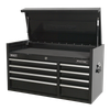 Premier™ Heavy-Duty Extra-Wide Topchest 8 Drawer 1040mm - Black