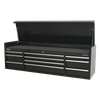 Premier™ Heavy-Duty Extra-Wide Topchest 10 Drawer 1830mm - Black