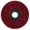 Polycarbide Abrasive Strip Disc 115 x 13 x 22mm - Red