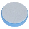Hook-and-Loop Buffing & Polishing Foam Head 80 x 25mm - Blue/Medium