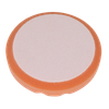 Hook-and-Loop Buffing & Polishing Foam Head 150 x 25mm - Orange/Firm