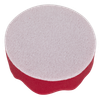 Hook-and-Loop Buffing & Polishing Foam Head 80 x 25mm - Red/Ultra-Soft