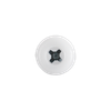Numberplate Screw with Plastic Enclosed Head 4.8 x 24mm, White - Pack of 50