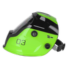 Auto Darkening Welding Helmet Shade 9-13 - Green