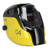 Auto Darkening Welding Helmet Shade 9-13 - Yellow