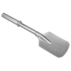 Clay Spade 140 x 570mm - 1-1/4"Hex