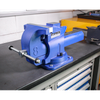 Quick Action Cast Iron Vice with Swivel Base 200mm