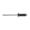 Aluminium Standard Flange Rivet 3.2 x 8mm, Black - Pack of 200