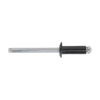 Aluminium Standard Flange Rivet 4 x 10mm, Black - Pack of 200