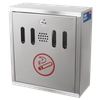 Cigarette Bin Stainless Steel