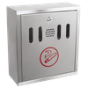 Cigarette Bin Stainless Steel