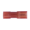Fully Insulated Female Terminal 2.8mm, Red - Pack of 100