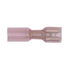 Heat Shrink Push-On Female Terminal 6.4mm, Red - Pack of 25