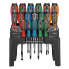 Siegen Hammer-Thru Screwdriver, Hex Key & Bit Set 44pc