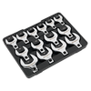 Siegen Crow's Foot Open End Spanner Set 1/2"Sq Drive 14pc