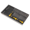 Siegen Specialised Bit Set & Folding Hex Keys with Tool Tray 192pc