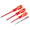 Siegen Electrician's Screwdriver Set 4pc - VDE Approved
