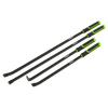 Heavy-Duty Pry Bar Set with Hammer Cap 4pc