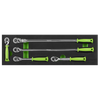 Siegen Ratchet Wrench Set with Flip Reverse 3/8"Sq Drive 5pc