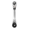 Siegen Micro Ratchet Bit Driver & Wrench 1/4"Hex x 1/4"Sq Drive