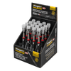 Siegen Heavy-Duty Magnetic Pick-Up Tool with LED 3.6kg Capacity - Display Box of 16