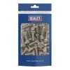 Stainless Steel Hex Head Set Screw M10 X 25 A2, DIN 933 - Pack of 25