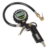 Digital Pistol Grip Tyre Inflator with Clip-On Connector