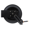 15m Retractable High-Visibility Hybrid Air Hose with Steel Reel 10mm ID