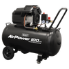 Air Compressor 100L V-Twin Oil Free Direct Drive 3hp