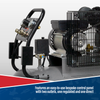 Premier 100L Belt Drive Air Compressor with Front Control Panel 3hp