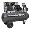 Premier 150L Belt Drive Air Compressor with Front Control Panel 3hp