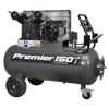 Premier 150L Belt Drive Air Compressor with Front Control Panel 3hp