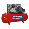 200L Belt Drive Air Compressor with Cast Cylinders 5.5hp 2-Stage
