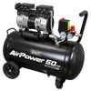 50L Low Noise Oil Free Direct Drive Air Compressor 1hp