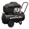 50L Oil Free V-Twin Direct Drive Air Compressor 3hp