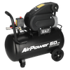 50L Direct Drive Air Compressor 2hp